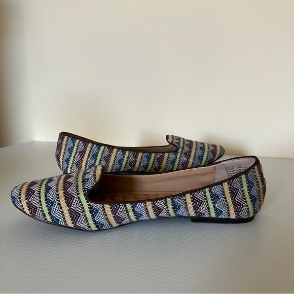 Betsey Johnson Fabric Patterned Ballet Flats size 10 - Picture 8 of 8